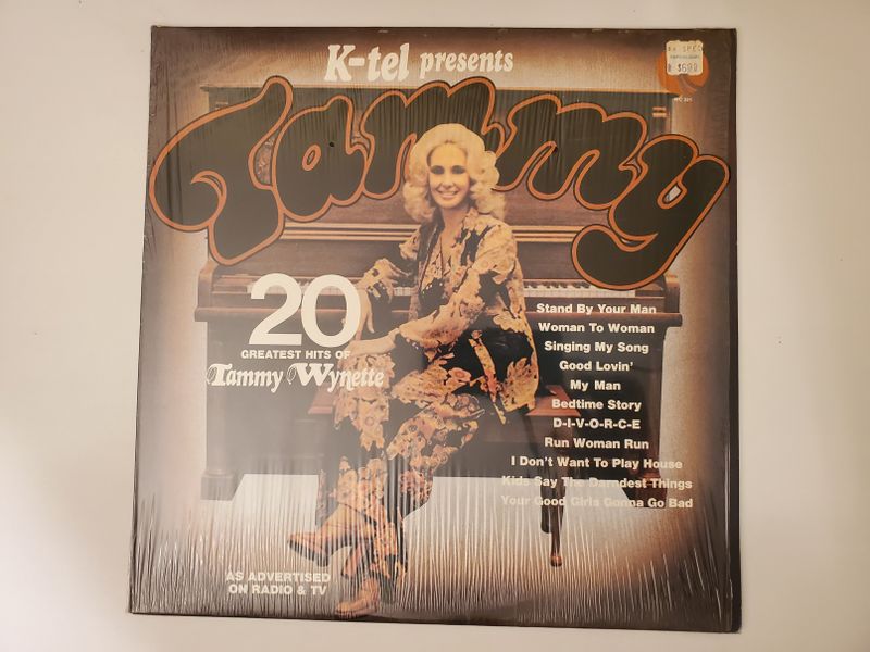 Tammy Wynette 20 Greatest Hits of Tammy Wynette vinyl record
